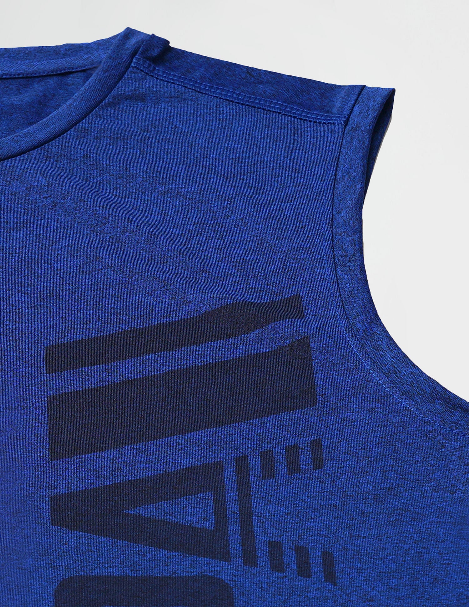 Sleeveless Brand Print Polyester I711 Vest - Pack Of 1 Blue - U.S. POLO ASSN. | Large