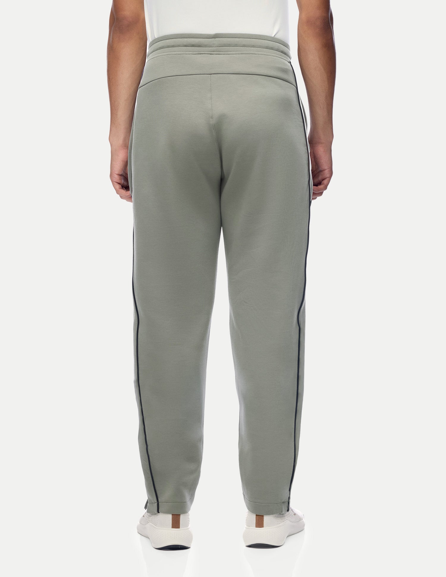 Mid Rise Regular Fit Active Track Pants Light Olive - U.S. Polo Assn. India | Large