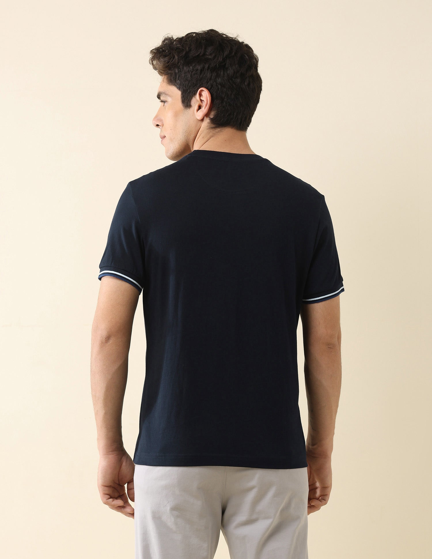Slim Fit Classic T-Shirt Navy - U.S. POLO ASSN. | Large