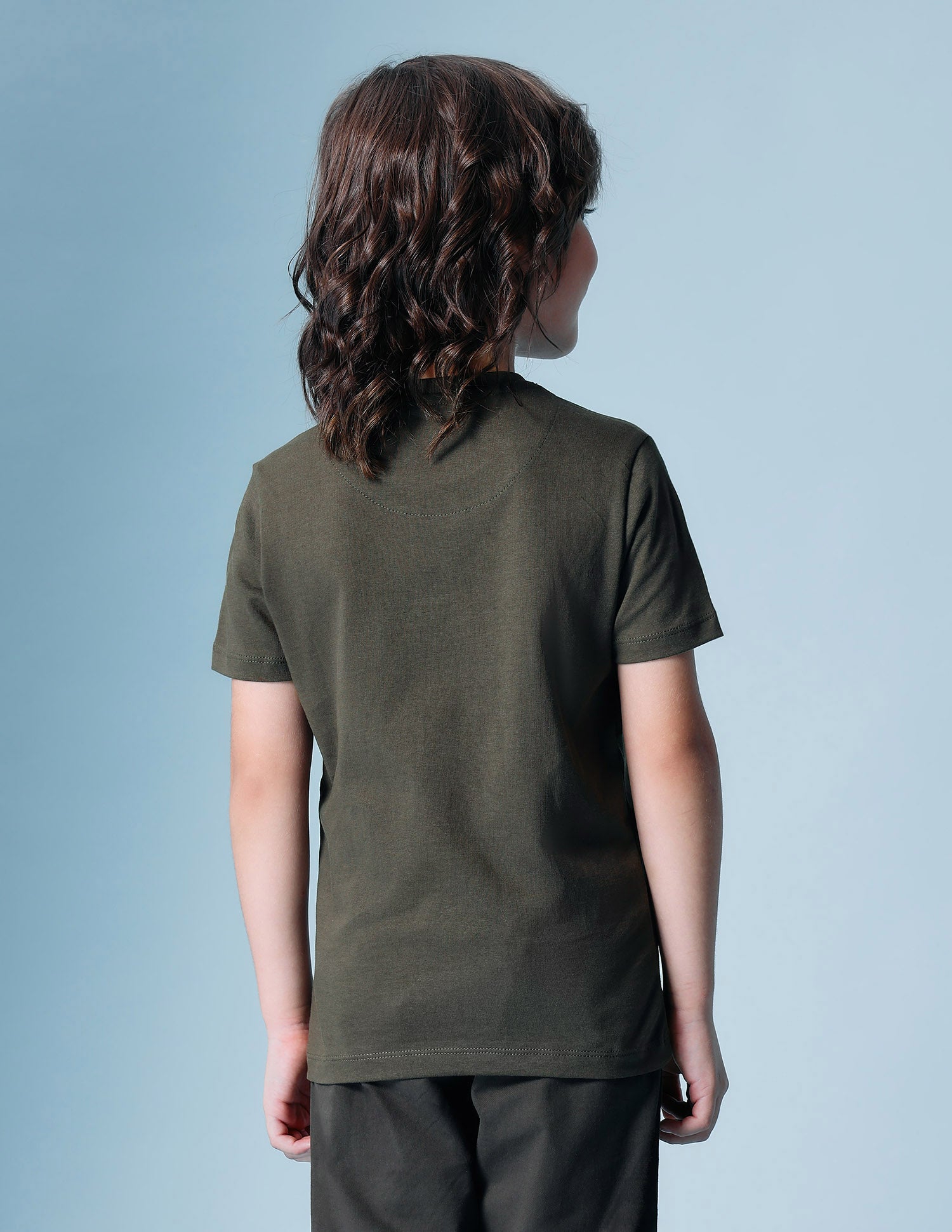 Boys Brand Printed Regular Fit T-Shirt Navy - U.S. POLO ASSN. | Large