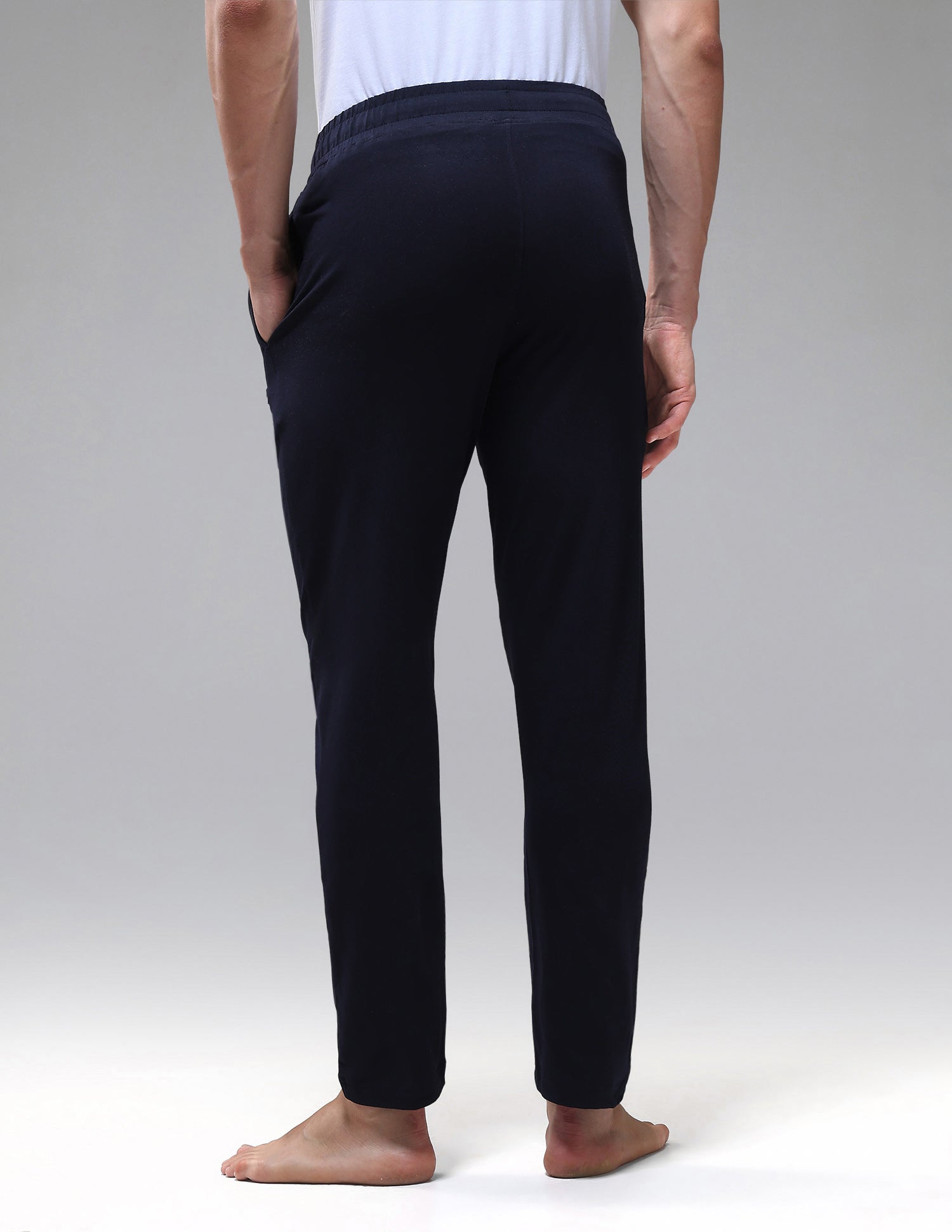 Cotton Stretch OELP1 Lounge Track Pants - Pack Of 1 Navy - U.S. Polo Assn. India | Large