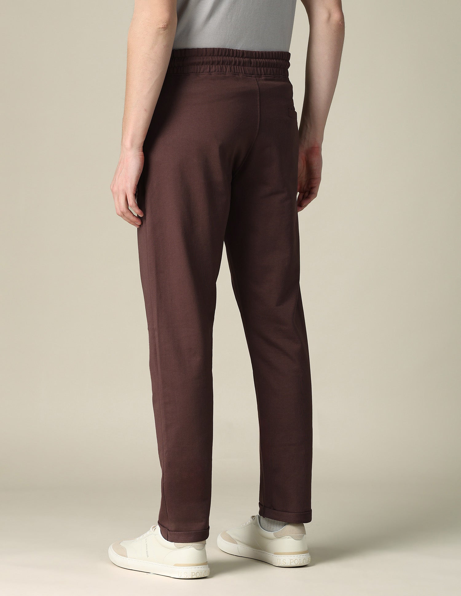 Mid Rise Regular Fit Track Pants Choco - U.S. POLO ASSN. | Large