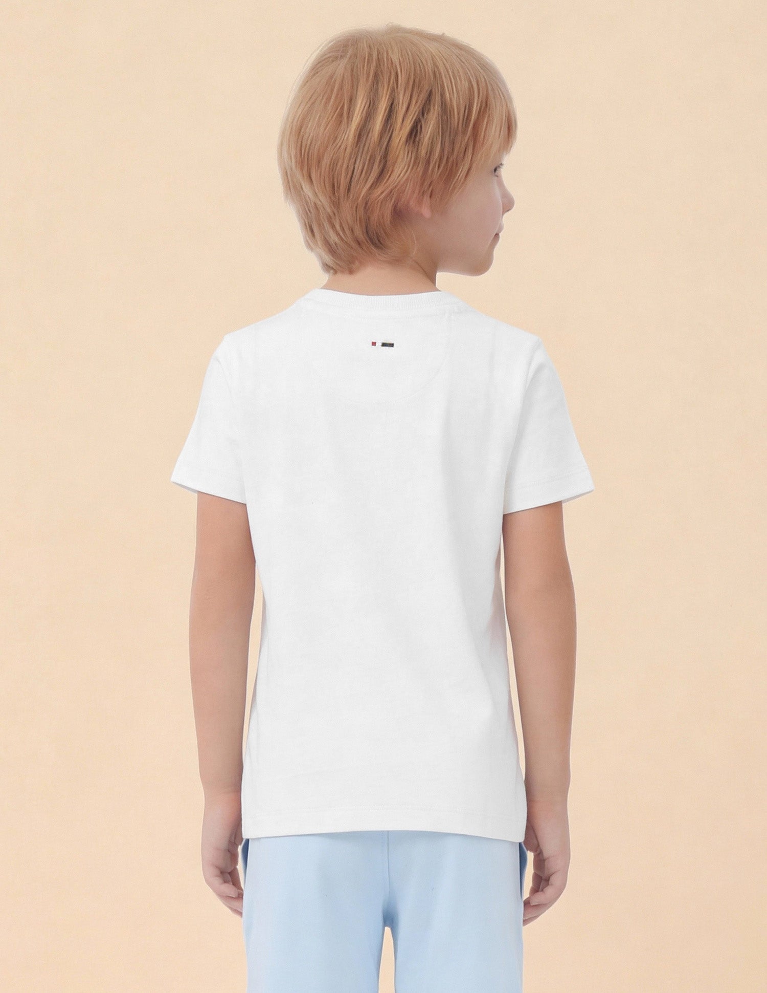 Brand Embroidered Regular Fit T-Shirt White - U.S. Polo Assn. India | Large