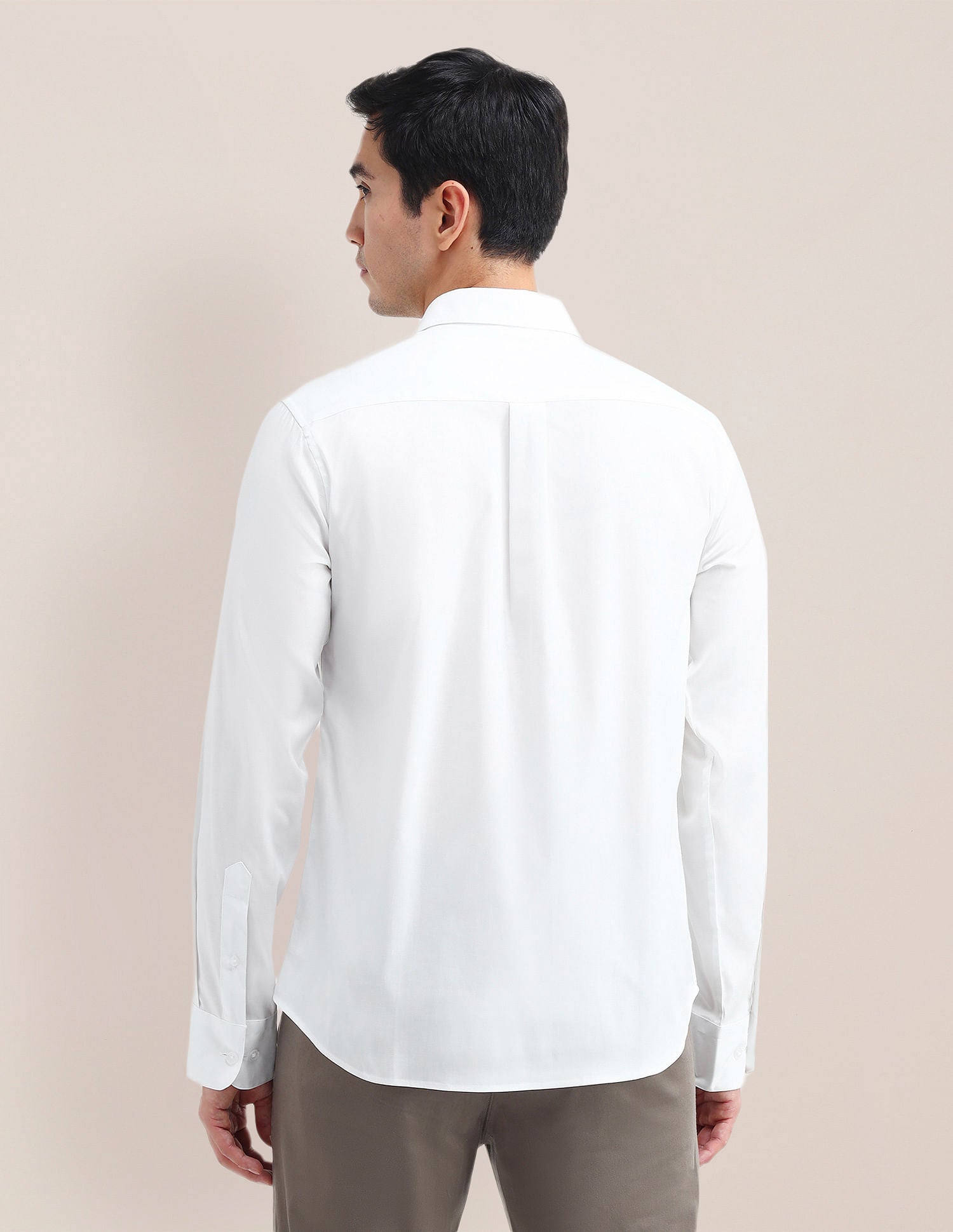 Tailored Fit Oxford Shirt White - U.S. Polo Assn. India | Large