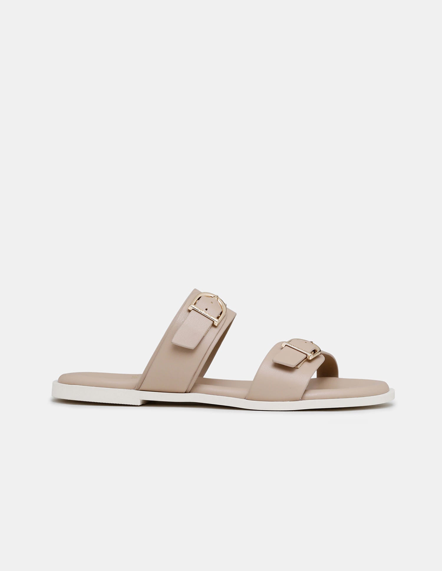 Women Jores Open Toe Buckle Sandals Nude - U.S. Polo Assn. India | Large