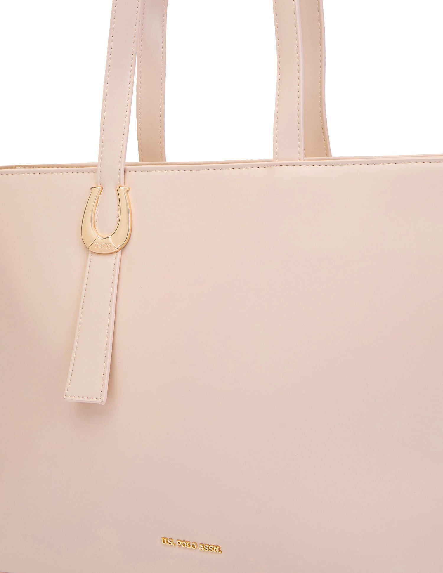 Clarice Tote Bag Beige - U.S. Polo Assn. India | Large
