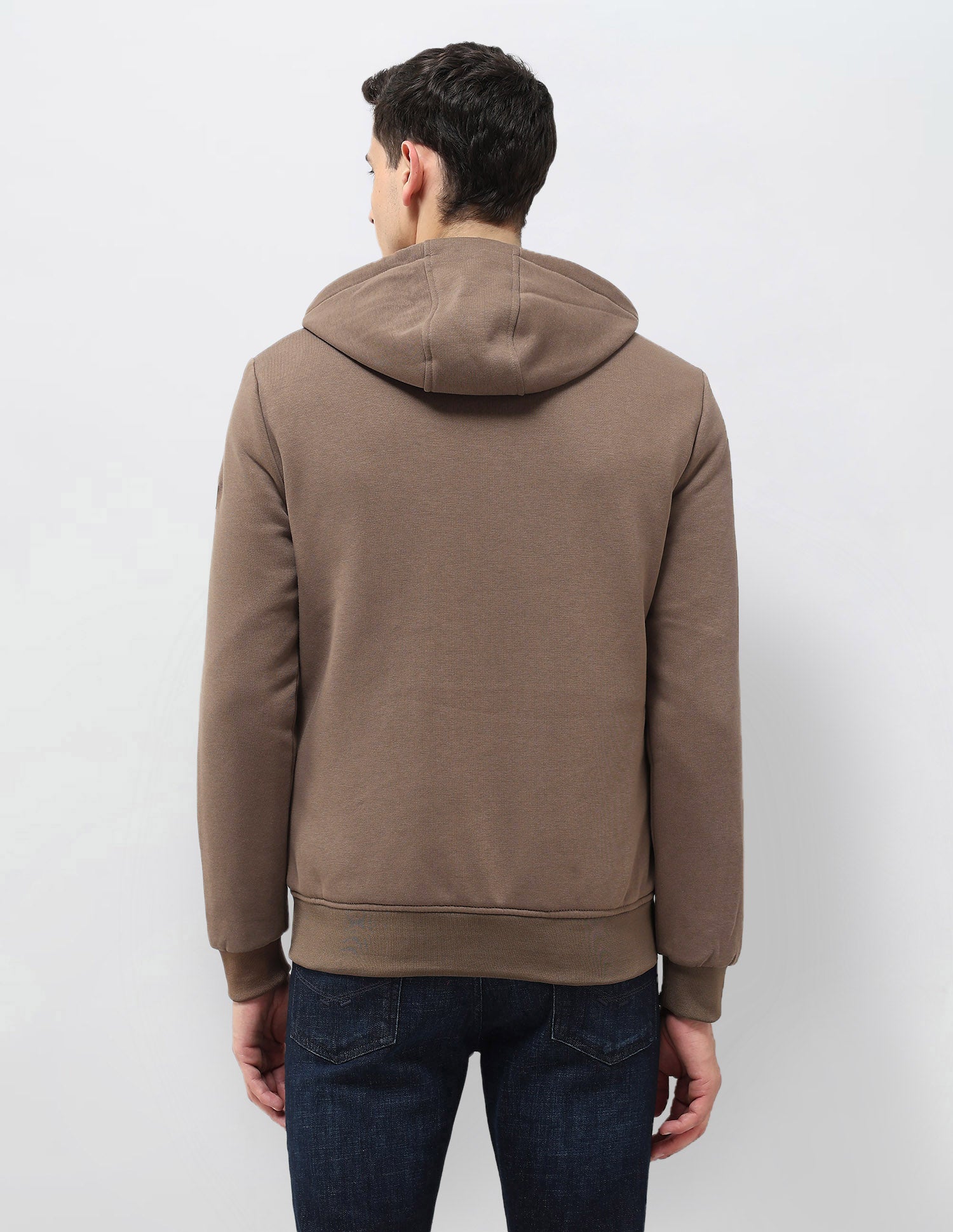 Solid Hooded Puffer Jacket Khaki - U.S. POLO ASSN. | Large