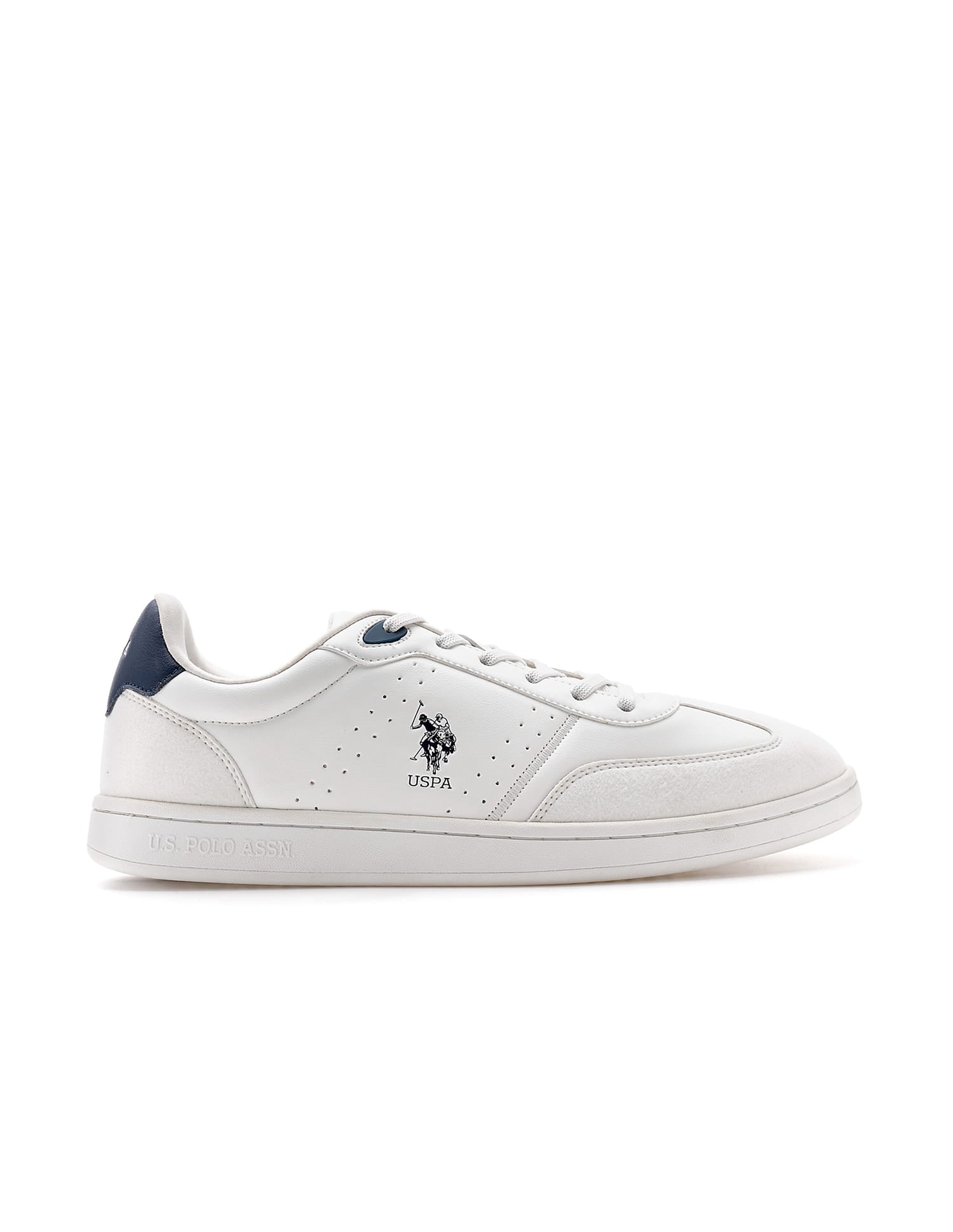 Men Cenik Suede Sneakers White - U.S. Polo Assn. India | Large