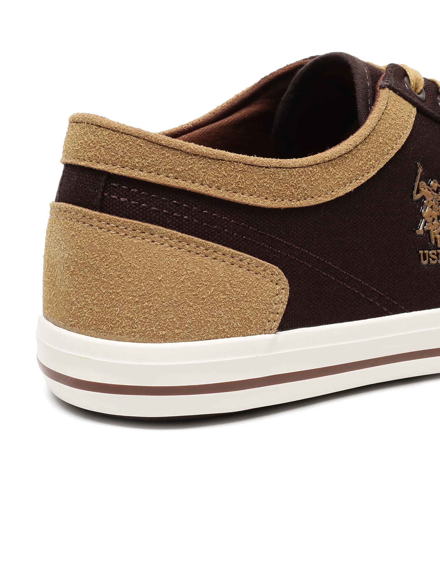 Men Monton 10.0 Colourblocked Sneakers Brown - U.S. Polo Assn. India | Large