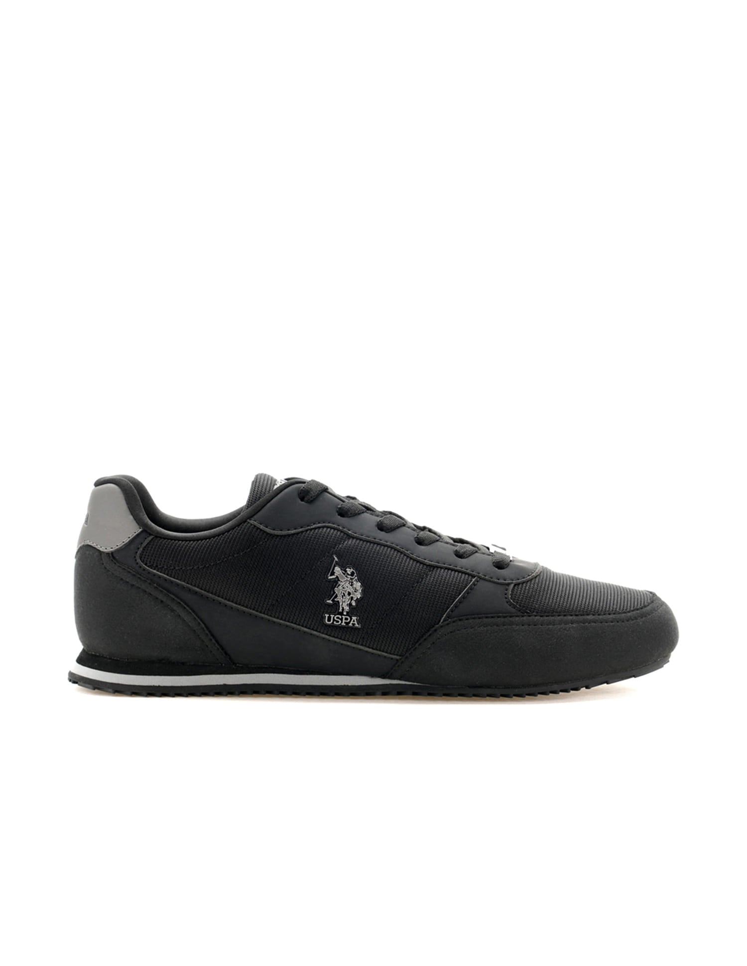 Men Eliza 2.0 Black Work Casuals Lace Up Shoes Black - U.S. Polo Assn. India | Large