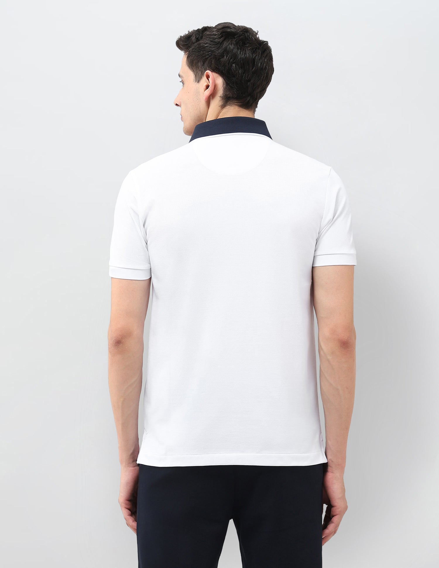 Solid Regular Fit Polo Shirt White - U.S. POLO ASSN. | Large