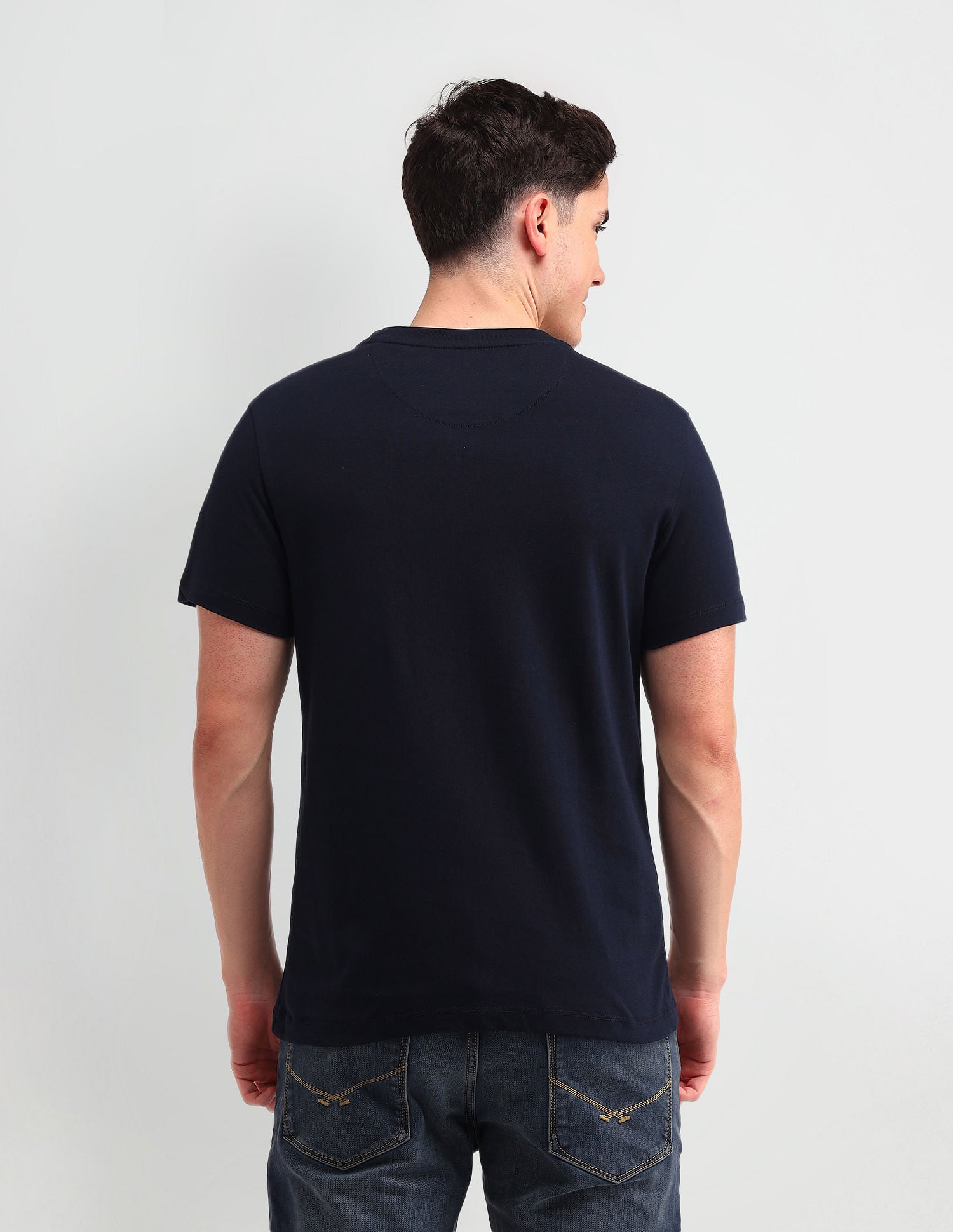 Americana Muscle Fit Brand T-Shirt Navy - U.S. POLO ASSN. | Large