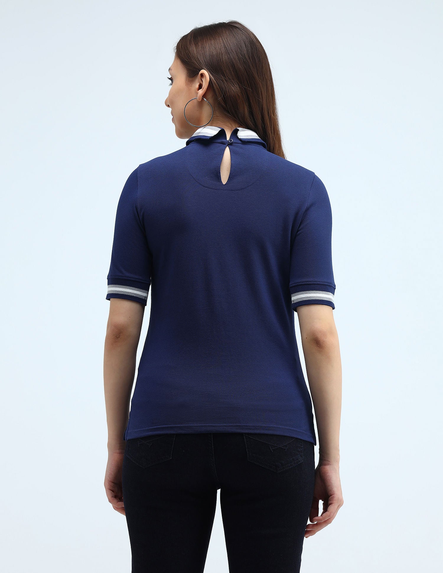 Varsity Logo Polo Shirt Navy - U.S. Polo Assn. India | Large