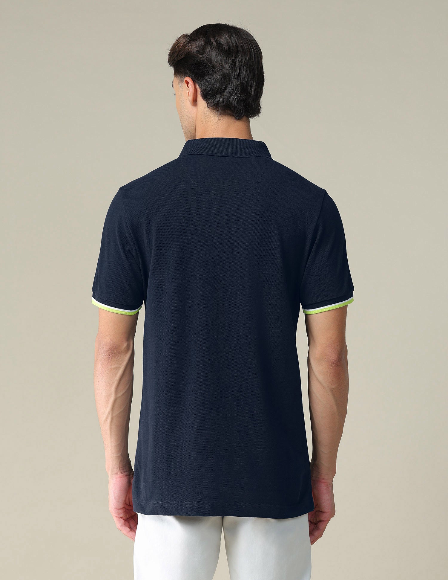 Slim Fit Polo Shirt Navy - U.S. POLO ASSN. | Large