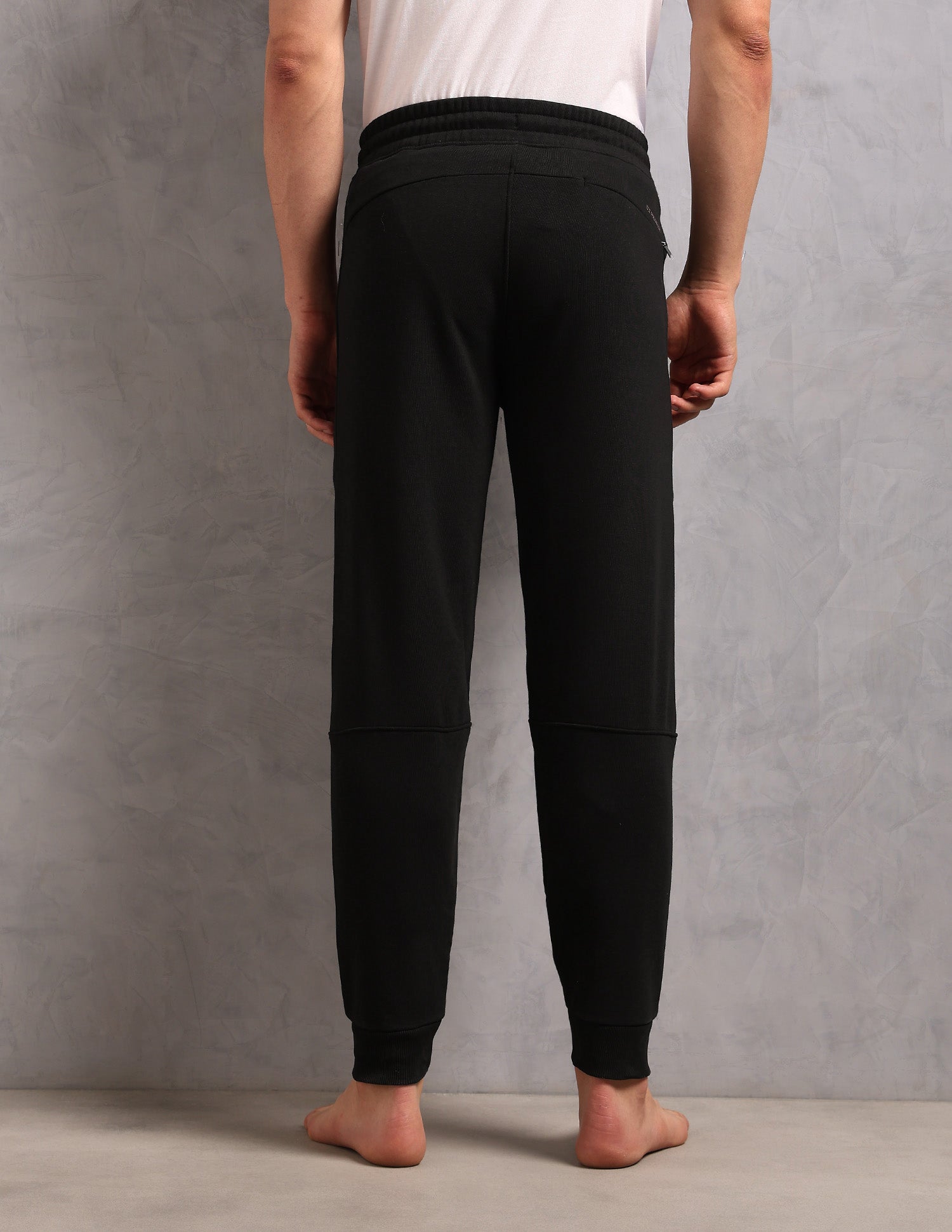 Cotton Terry OJ009 Lounge Jogger - Pack Of 1 Black - U.S. POLO ASSN. | Large