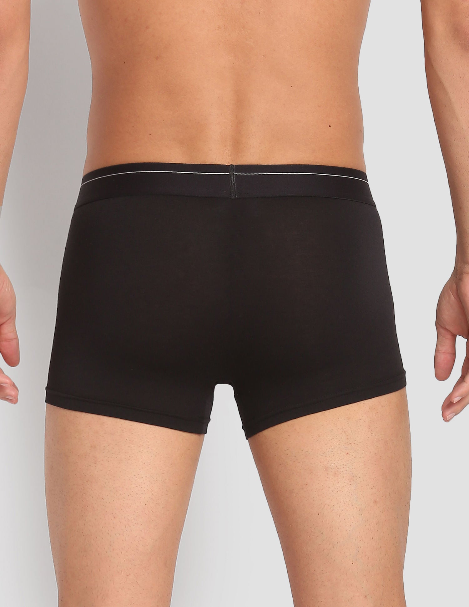 Modal Cotton Stretch Antibacterial PT003 Premium Trunks - Pack Of 1 Black - U.S. POLO ASSN. | Large