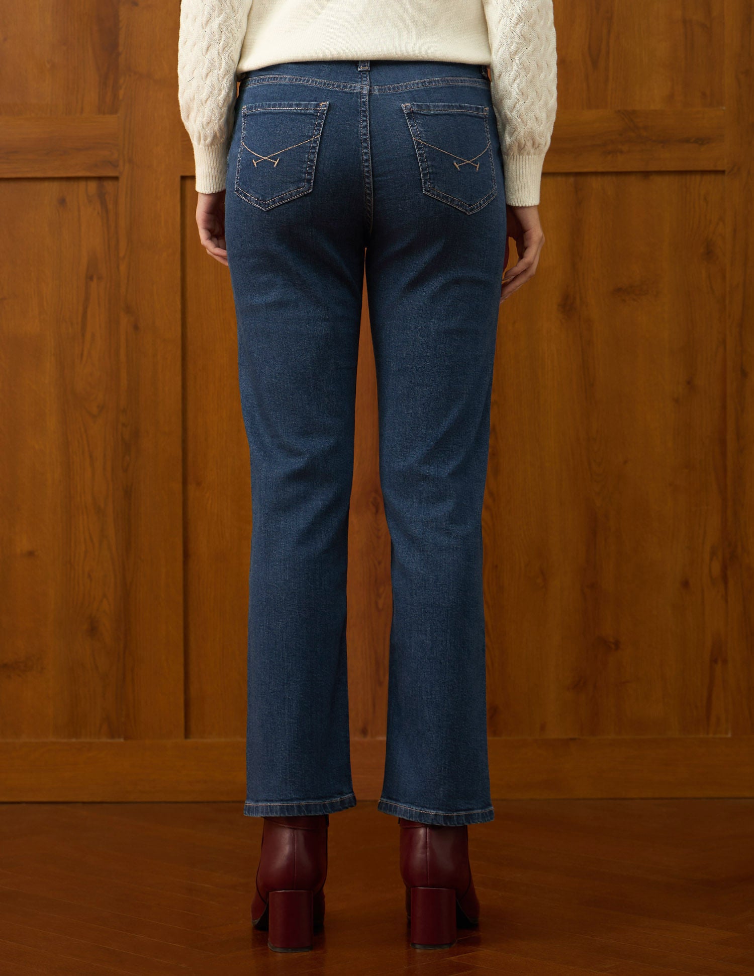 High Rise Straight Fit Blue - U.S. POLO ASSN. | Large