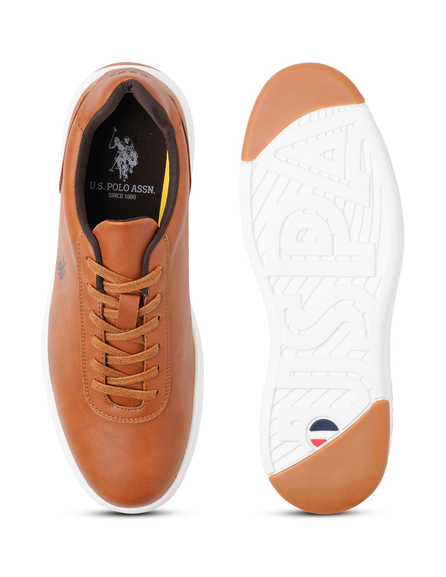 Men Zoro Tan All Day Sneakers Tan - U.S. Polo Assn. India | Large
