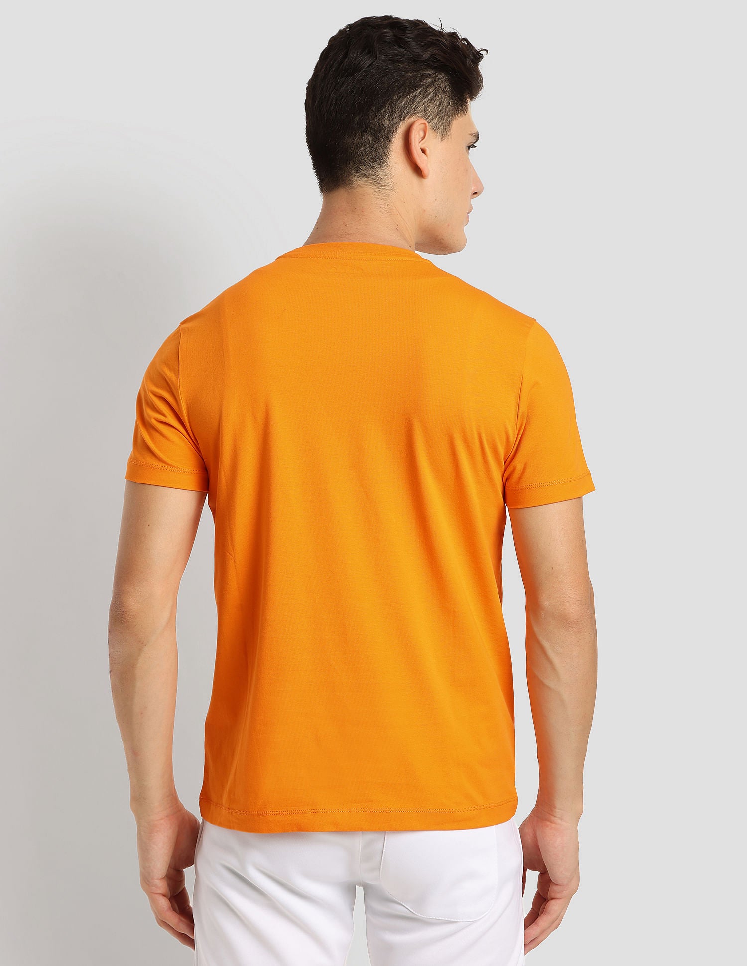 Durable Athletic T-Shirt Orange - U.S. Polo Assn. India | Large