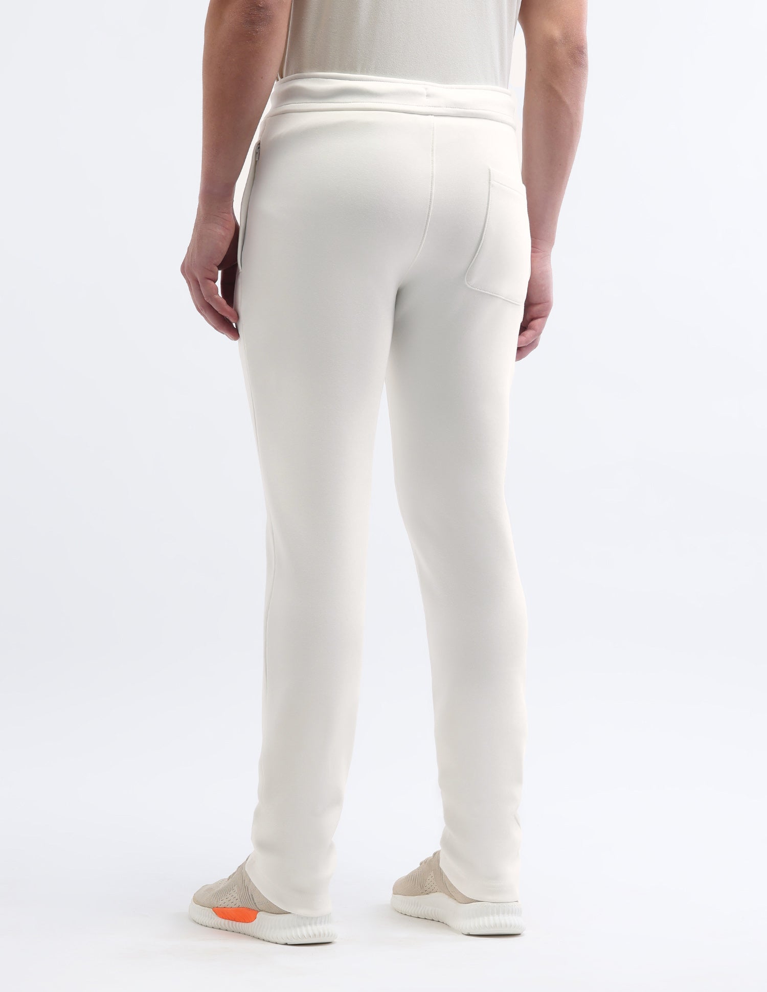 Slim Fit Space Dust Track Pants White - U.S. POLO ASSN. | Large