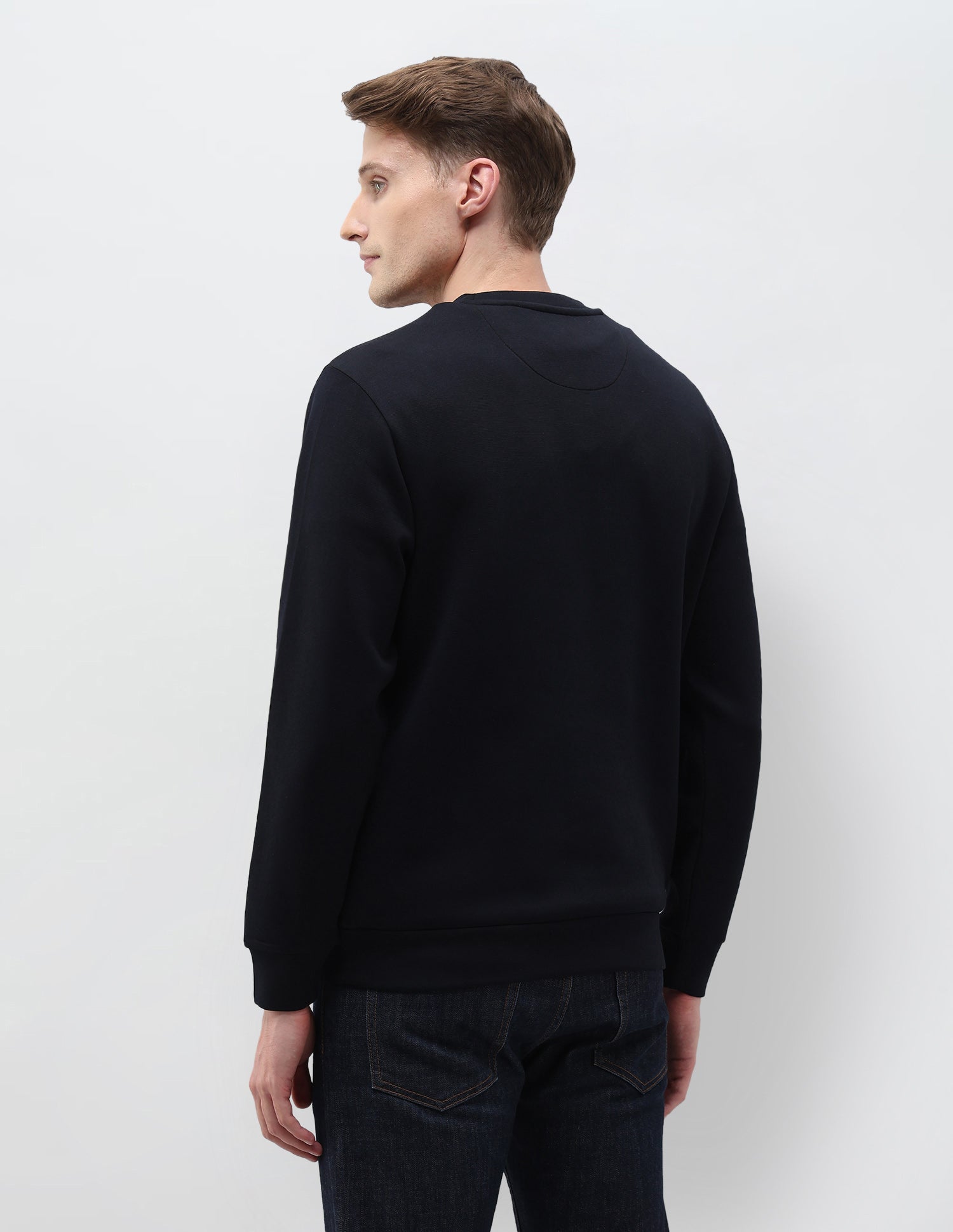 Brand Embroidered Regular Fit Sweatshirt Navy - U.S. POLO ASSN. | Large