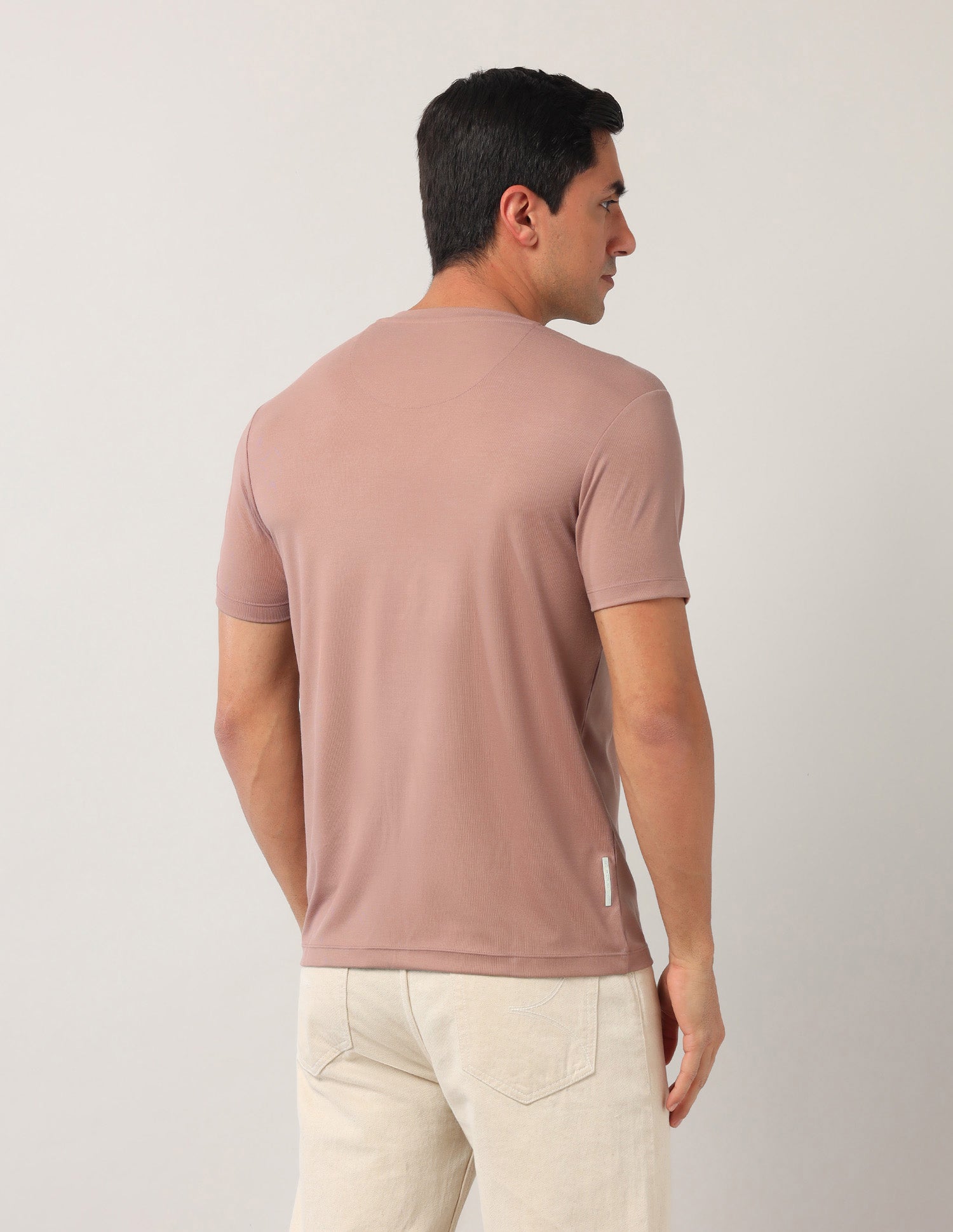 Muscle Fit Black Label T-Shirt Peach - U.S. Polo Assn. India | Large