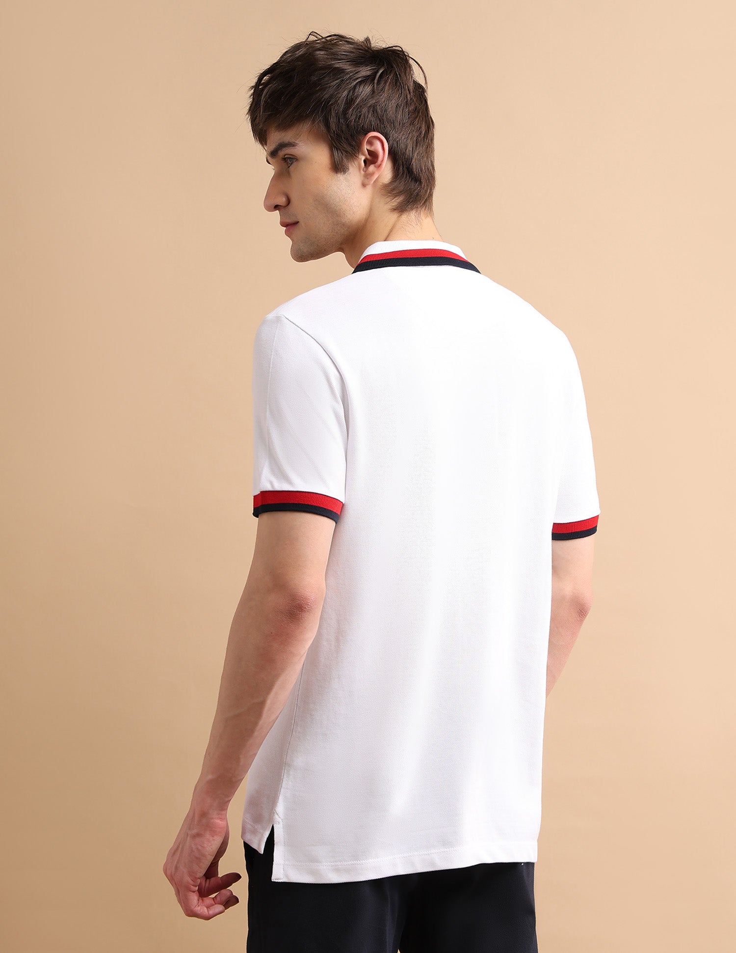 Heritage Tipped Polo Shirt White - U.S. POLO ASSN. | Large