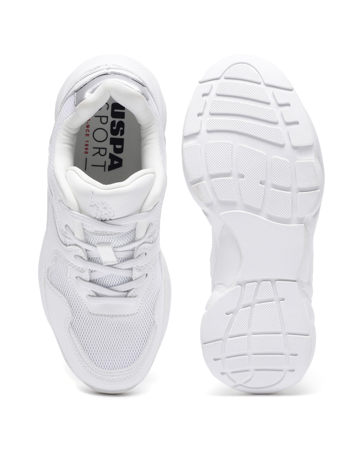 Women Panelled Zuri 2.0 Sneakers Off-White - U.S. Polo Assn. India | Large