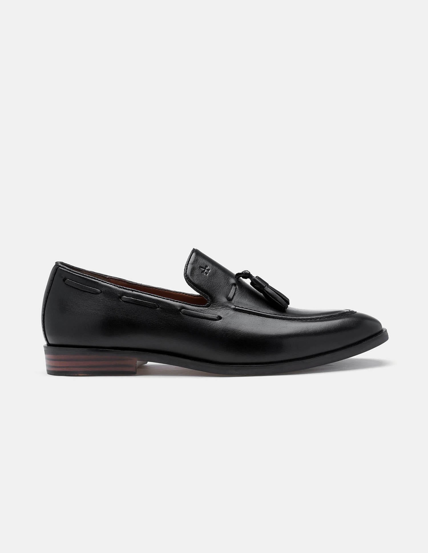 Joules 4.0 Leather Shoes Black - U.S. Polo Assn. India | Large
