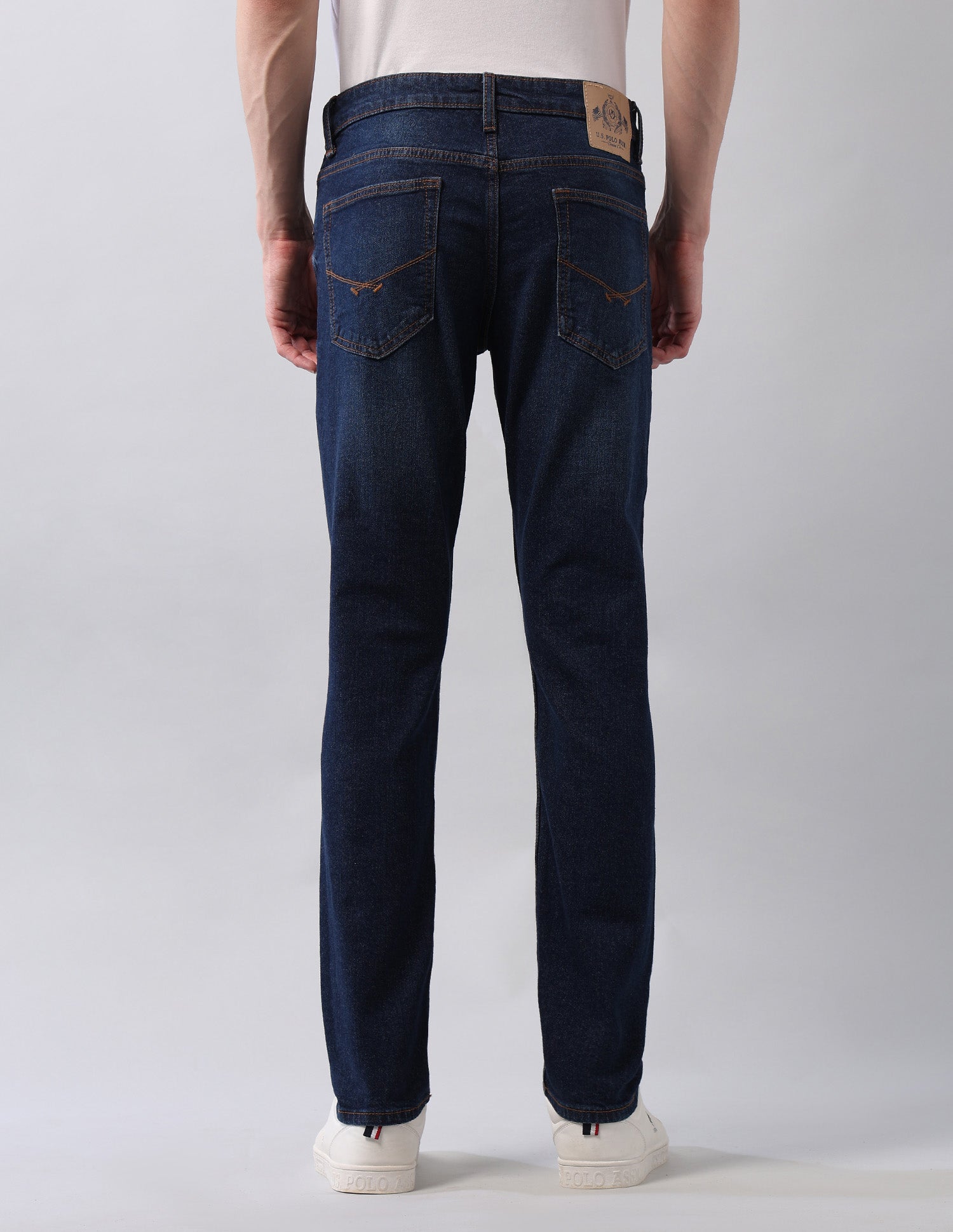 Regallo Skinny Fit Blue Jeans Blue - U.S. Polo Assn. India | Large