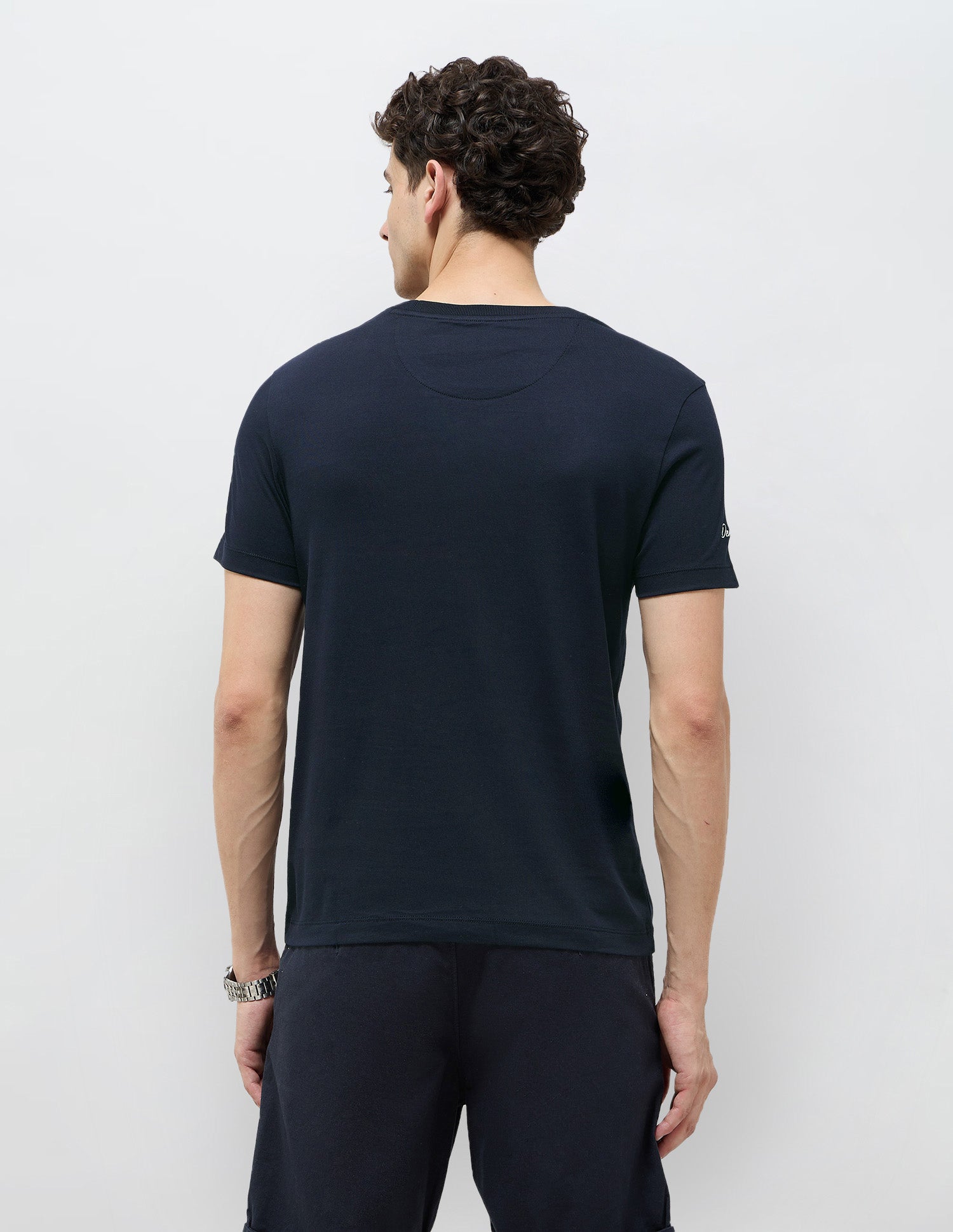 Brand Printed Regular Fit T-Shirt Navy - U.S. POLO ASSN. | Large