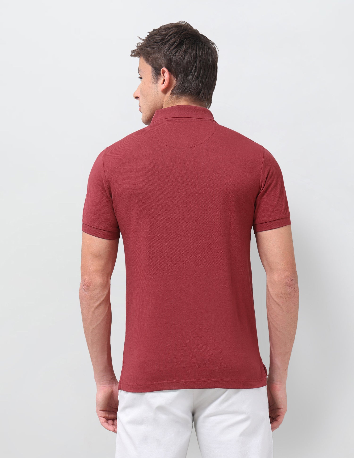 Brand Embroidered Regular Fit Polo Shirt Red - U.S. Polo Assn. India | Large