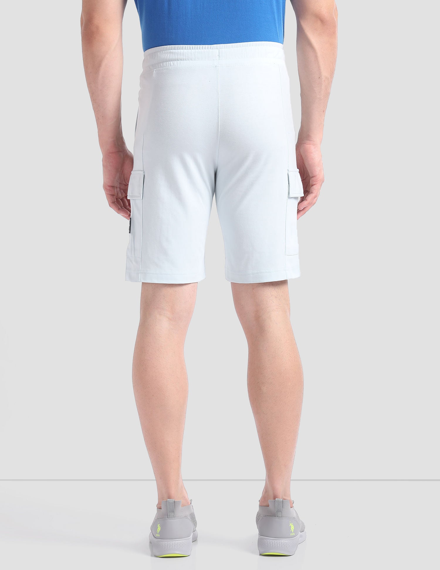 Cargo Pocket OES02 Lounge Shorts - Pack Of 1 Ice Flow - U.S. POLO ASSN. | Large