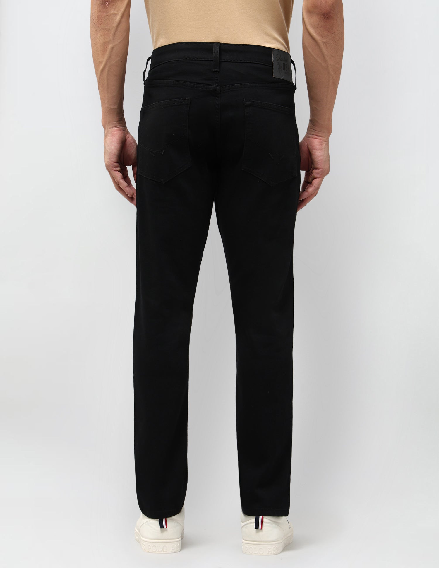 Henry Tapered Fit Black Jeans Black - U.S. POLO ASSN. | Large