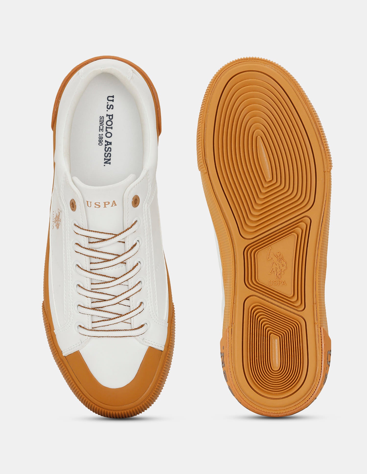 Men Lace-Ups Ruben 3.0 Sneakers Off White - U.S. Polo Assn. India | Large