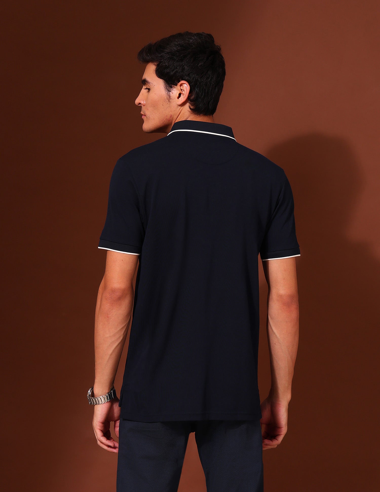 Slim Fit Work and Wander Polo Shirt Navy - U.S. Polo Assn. India | Large