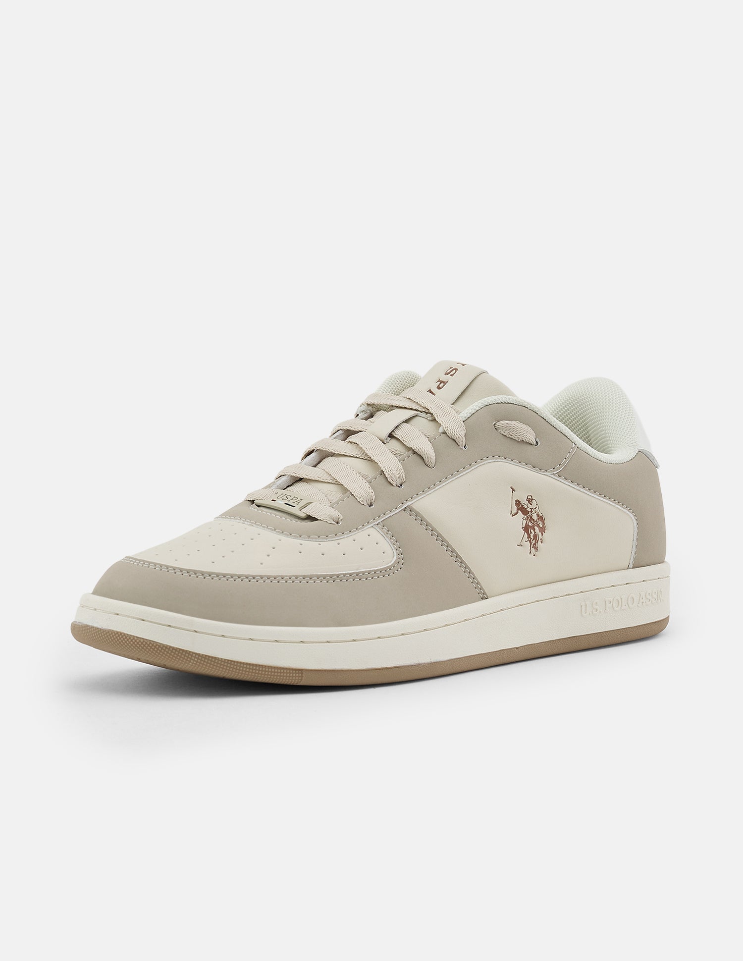 Colour Blocked Reino Sneakers Beige - U.S. Polo Assn. India | Large