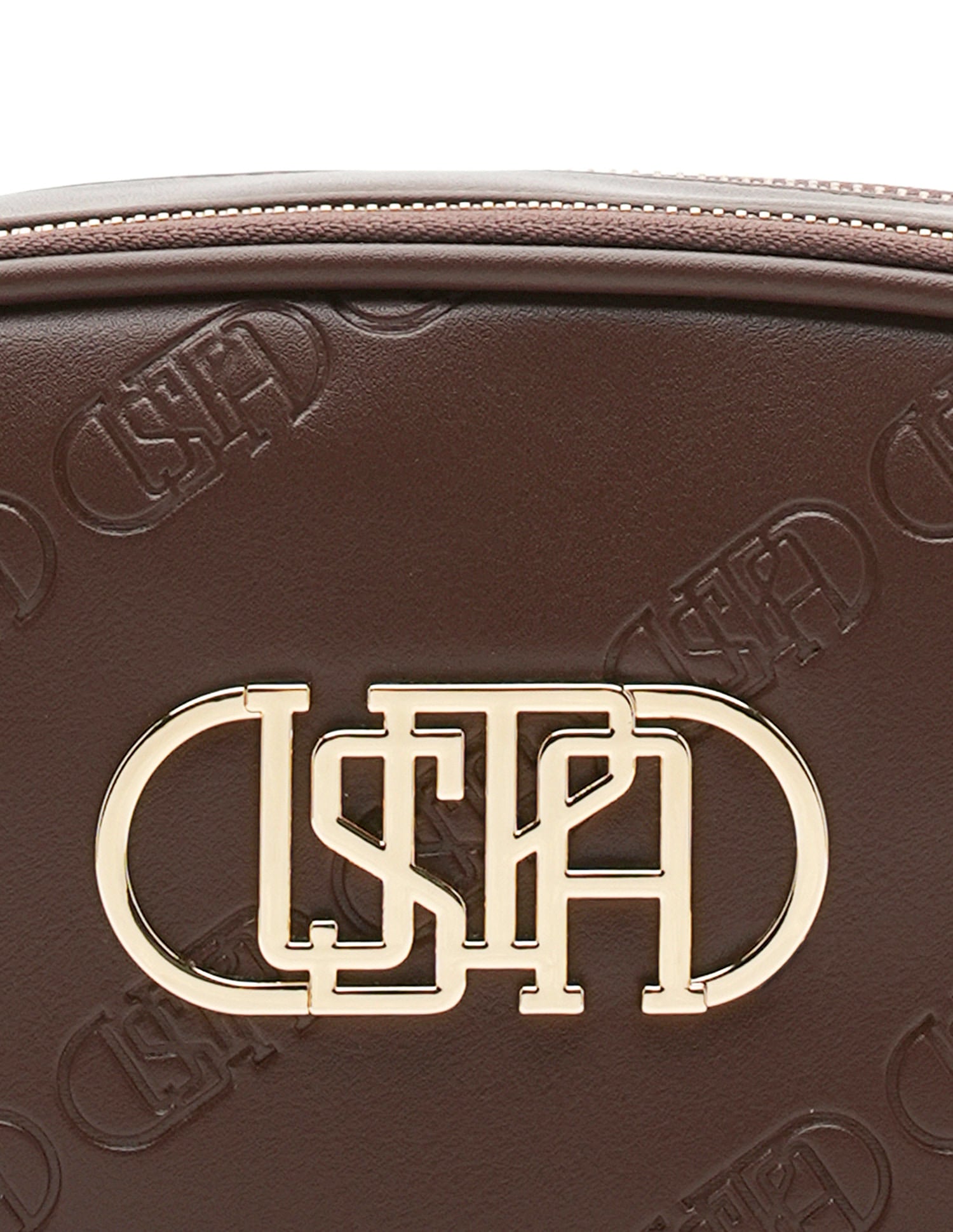 Ruth Monogram Cross Body Bag Tan - U.S. POLO ASSN. | Large