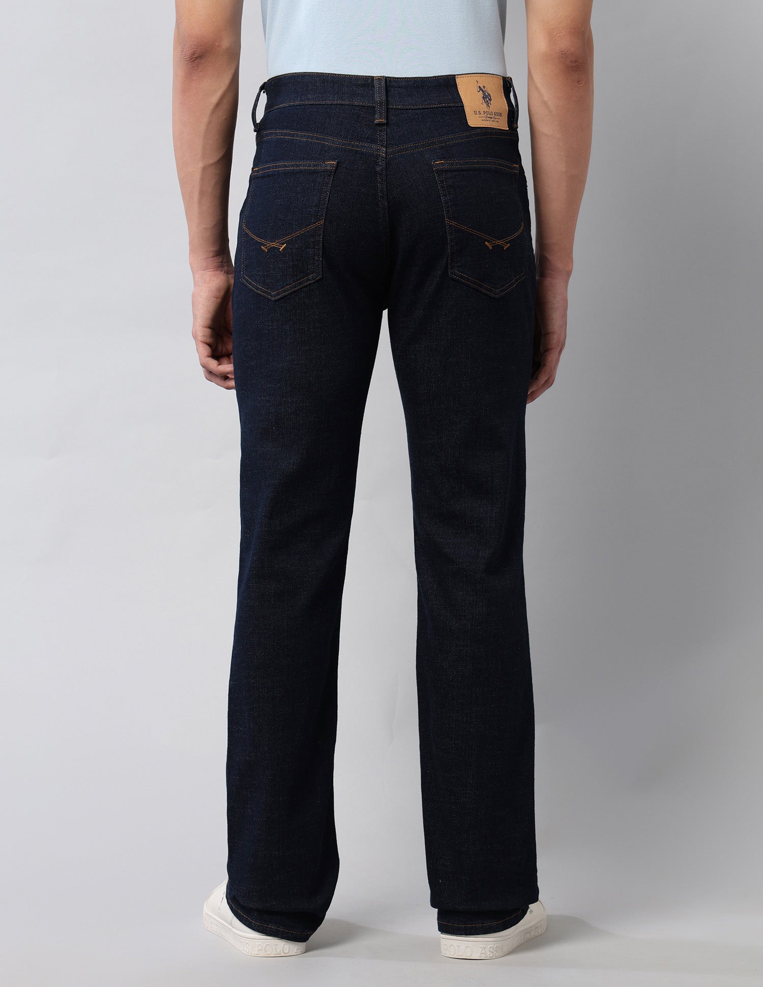 Connor Bootcut Blue Jeans Rinse Wash - U.S. Polo Assn. India | Large