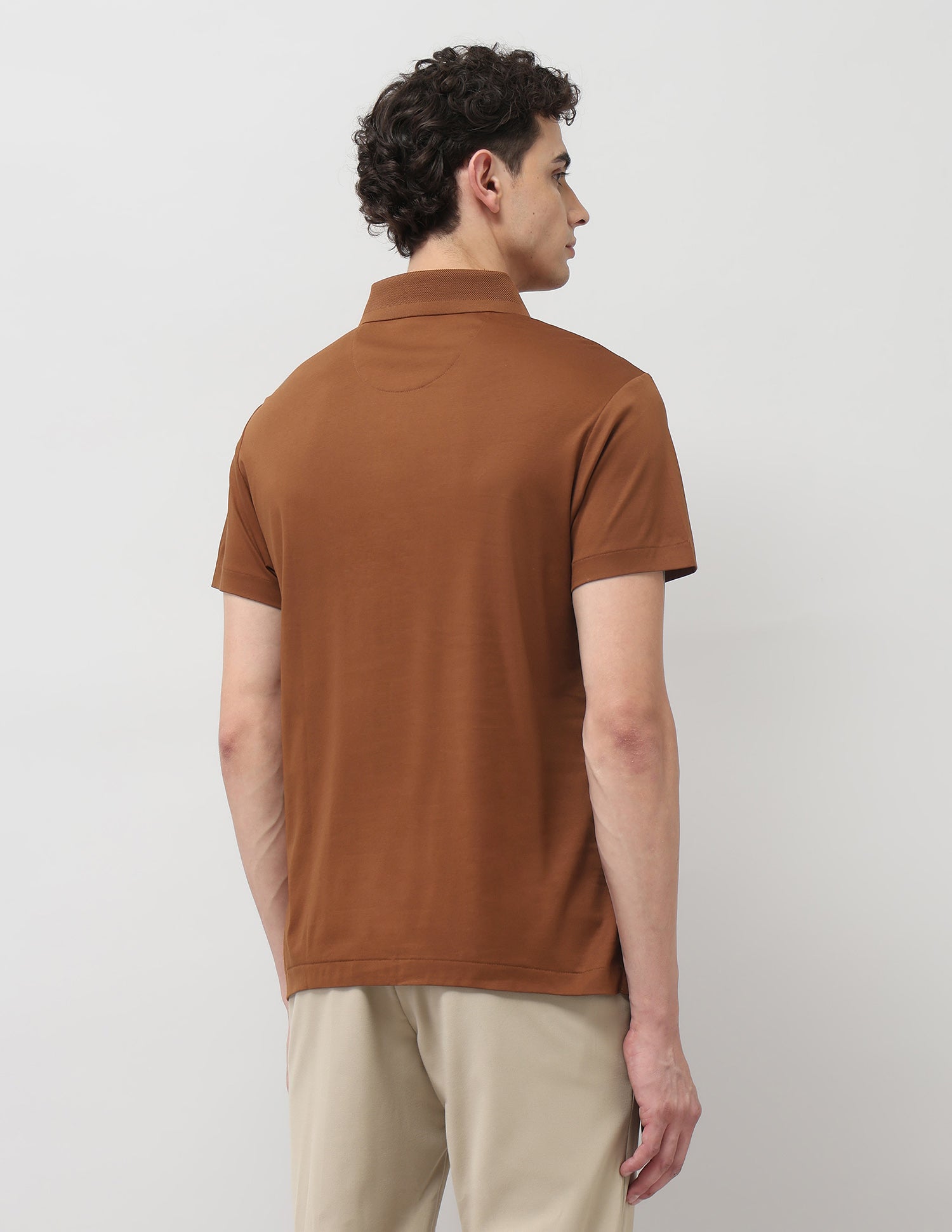 Pure Cotton Regular Fit Polo Shirt Rust - U.S. POLO ASSN. | Large