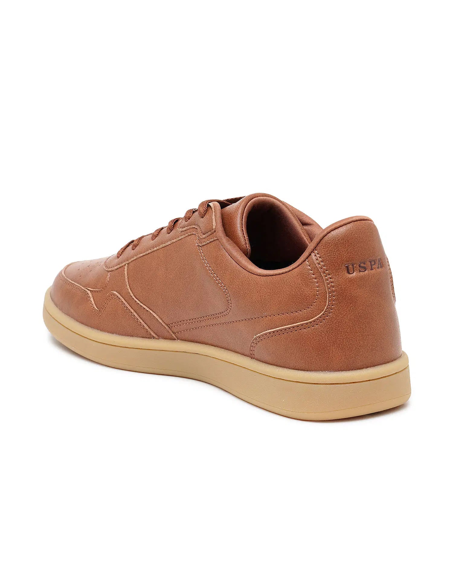 Men Haiman 2.0 Solid Sneakers Tan - U.S. Polo Assn. India | Large