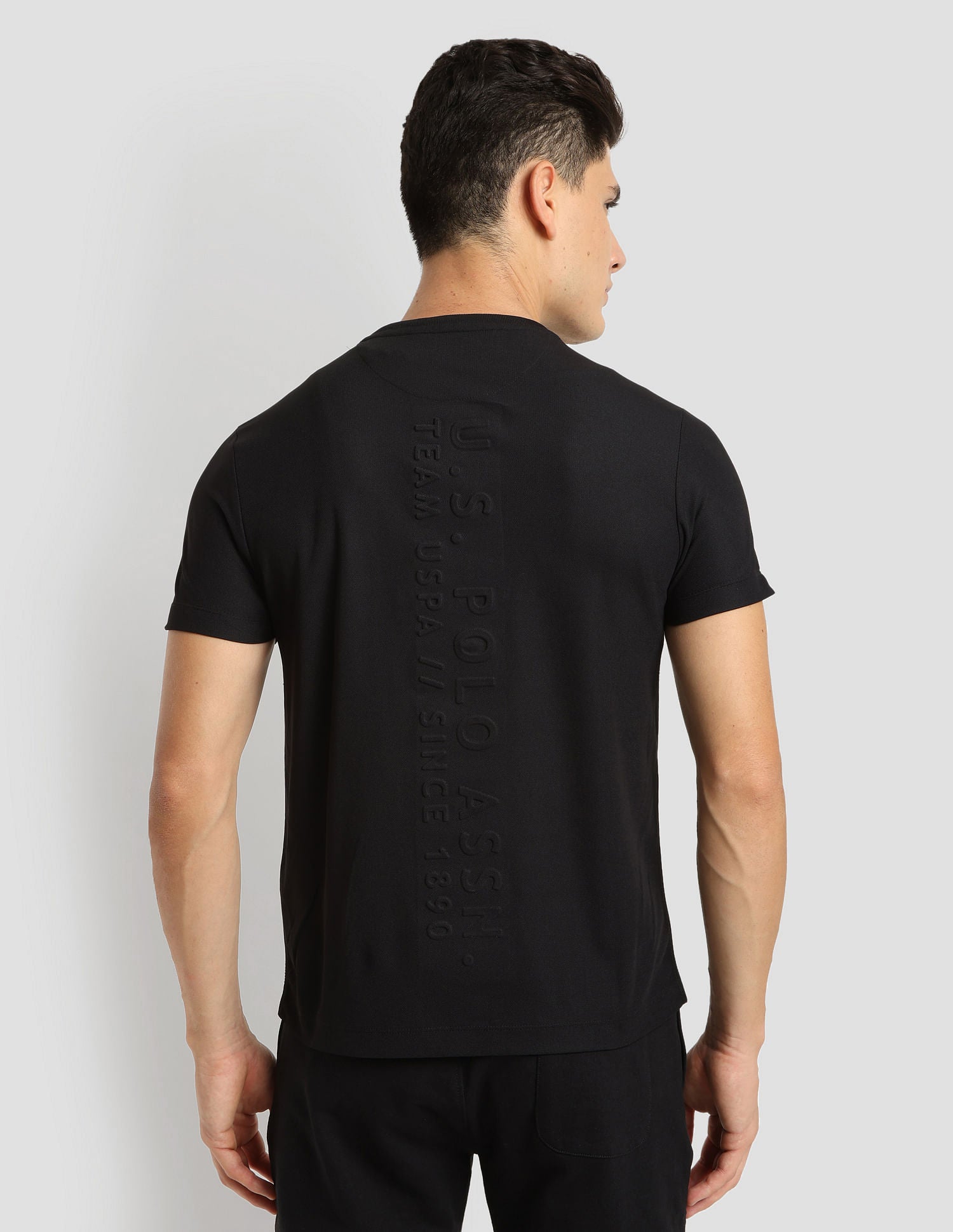 Embossed Active T-Shirt Black - U.S. POLO ASSN. | Large