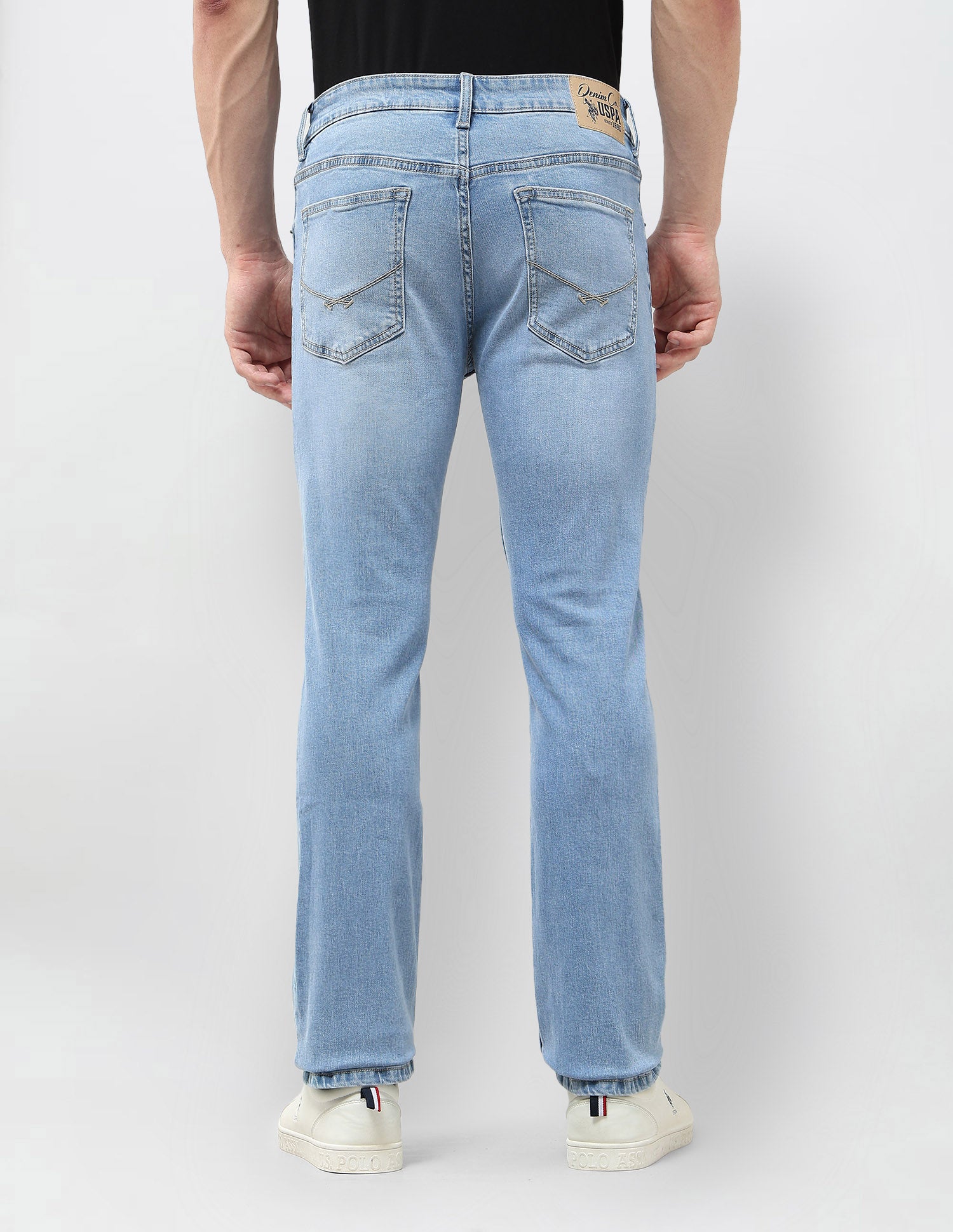 Connor Bootcut Blue Jeans Light Indigo - U.S. POLO ASSN. | Large