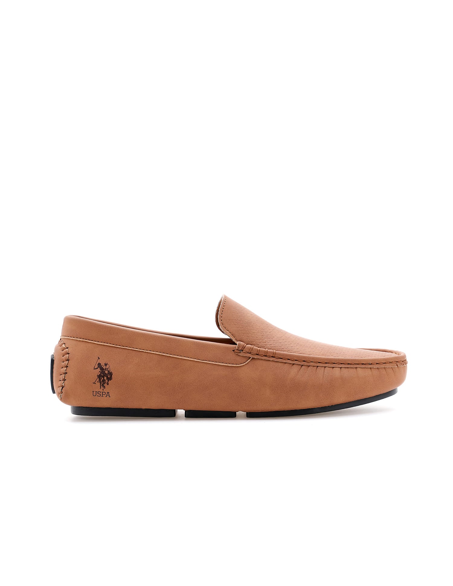 Men Colin 6.0 Textured Loafers Tan - U.S. Polo Assn. India | Large