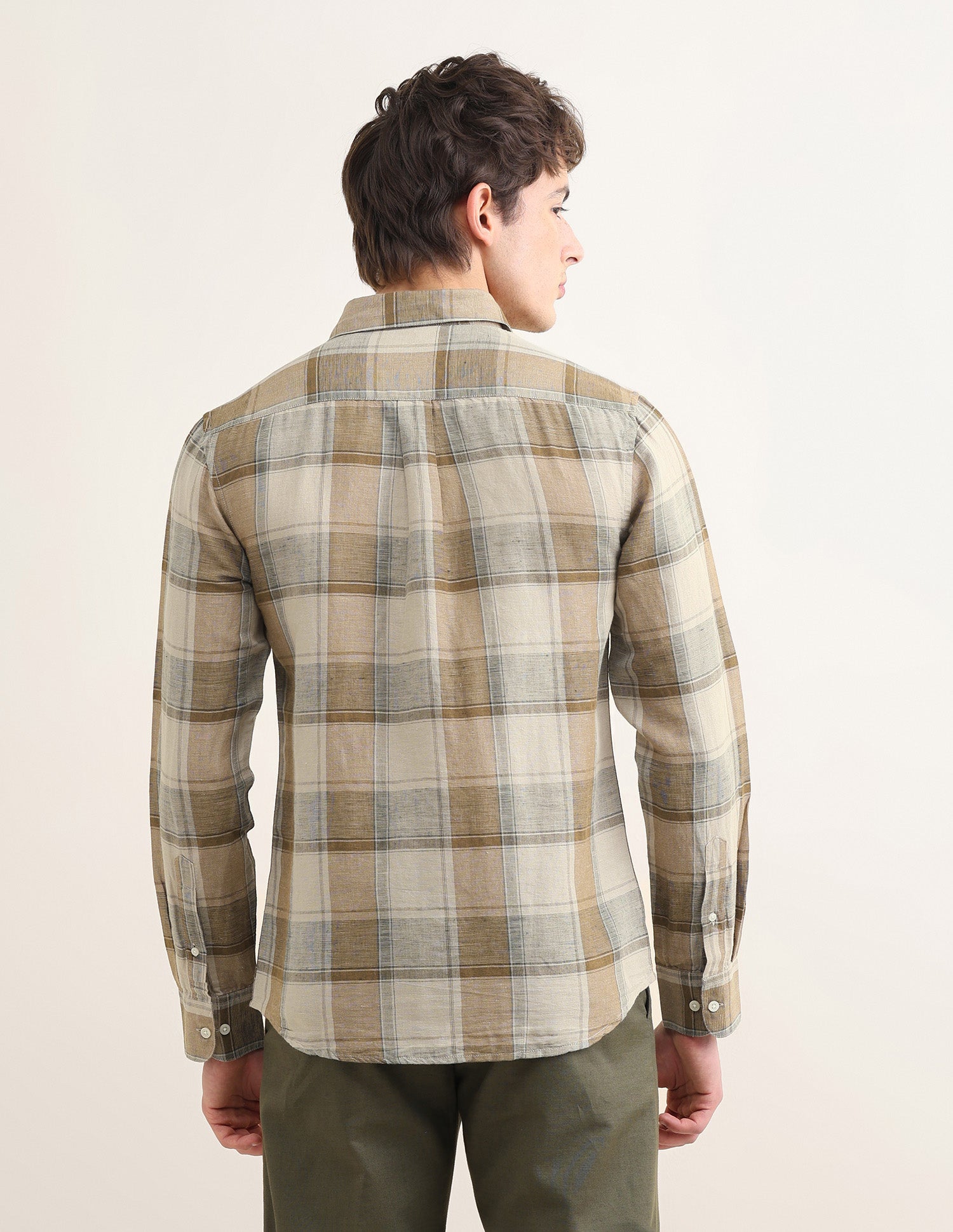 Sotogrande Regular Fit Shirt Brown - U.S. Polo Assn. India | Large