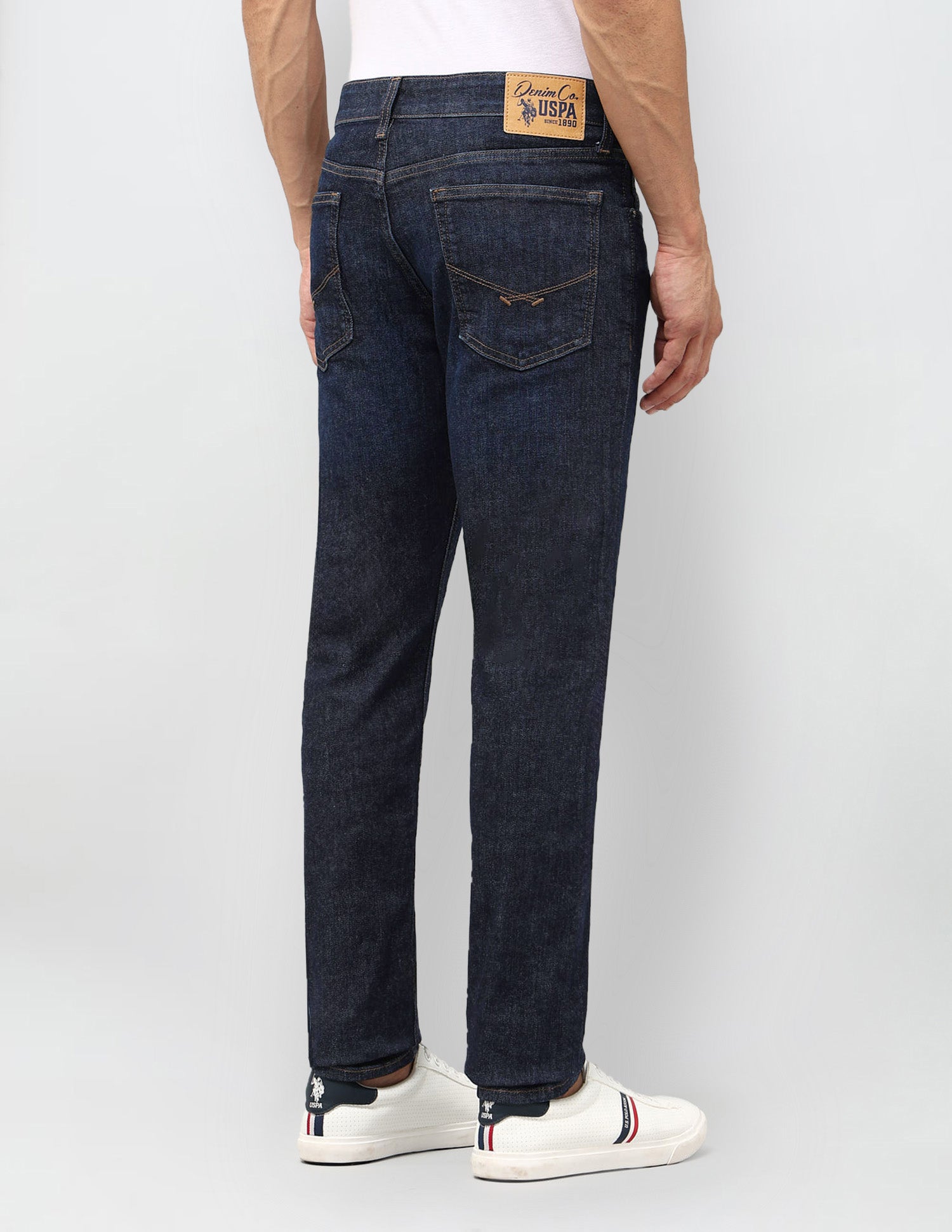 Regallo Skinny Fit Blue Jeans Dark Blue - U.S. POLO ASSN. | Large