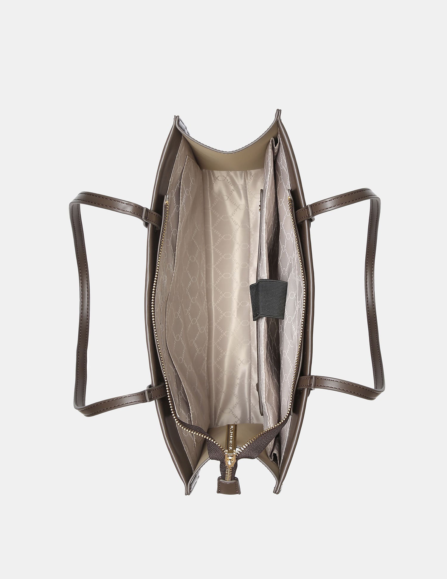 Women Bria Multipurpose Monogram Tote Bag Brown - U.S. POLO ASSN. | Large