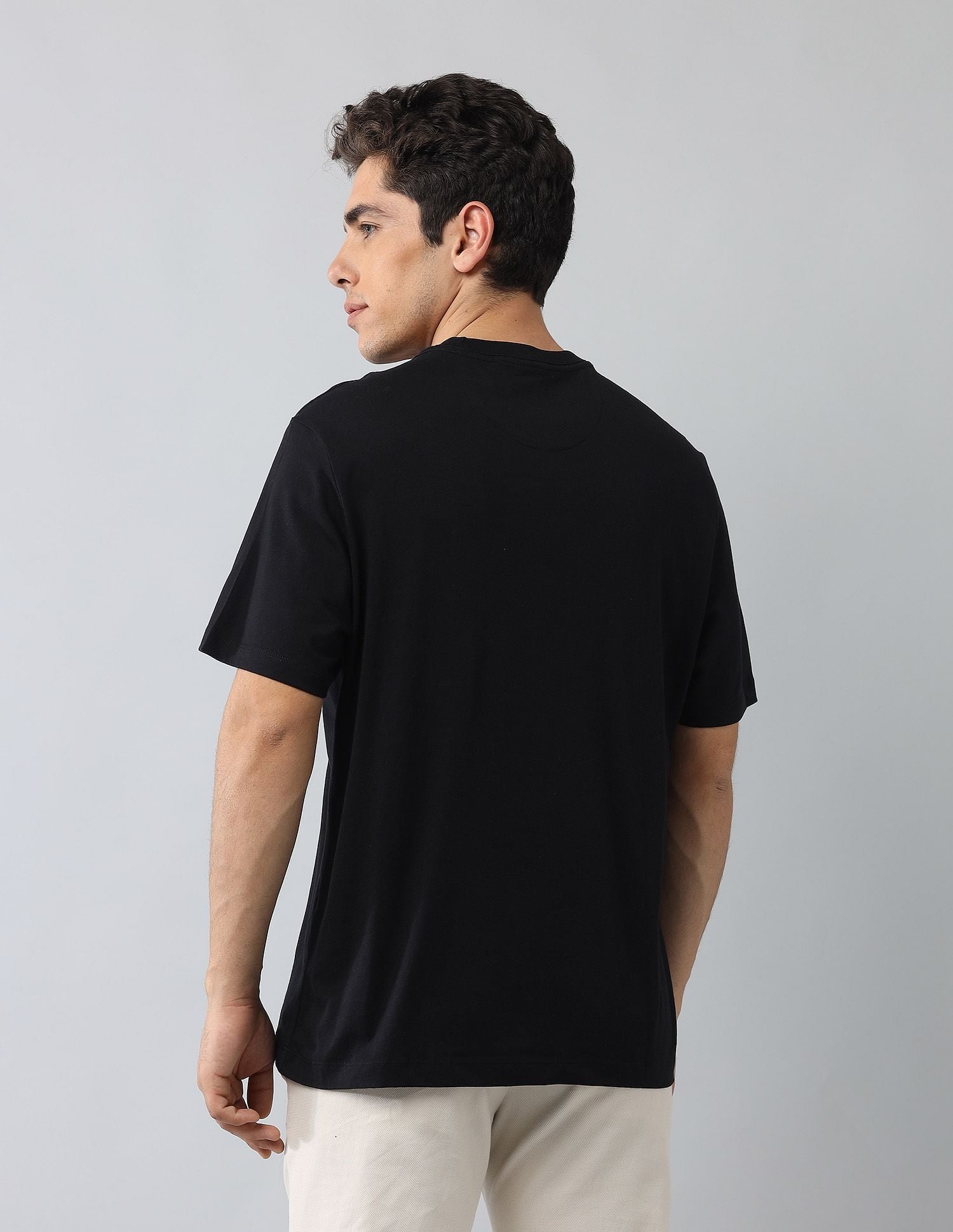 Muscle Fit Heritage Graphic Printed T-Shirt Black - U.S. Polo Assn. India | Large