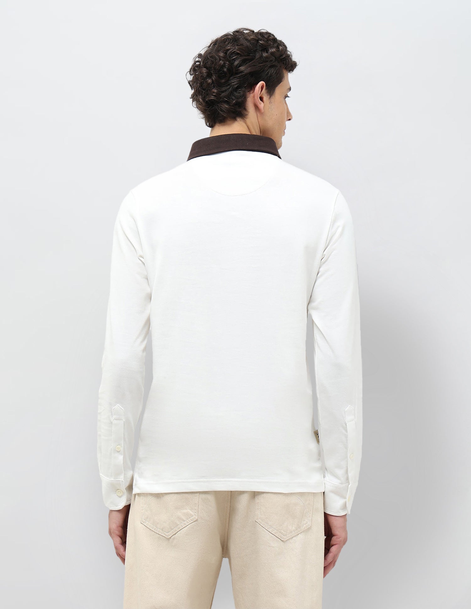 Solid Muscle Fit Polo shirt Ivory - U.S. POLO ASSN. | Large