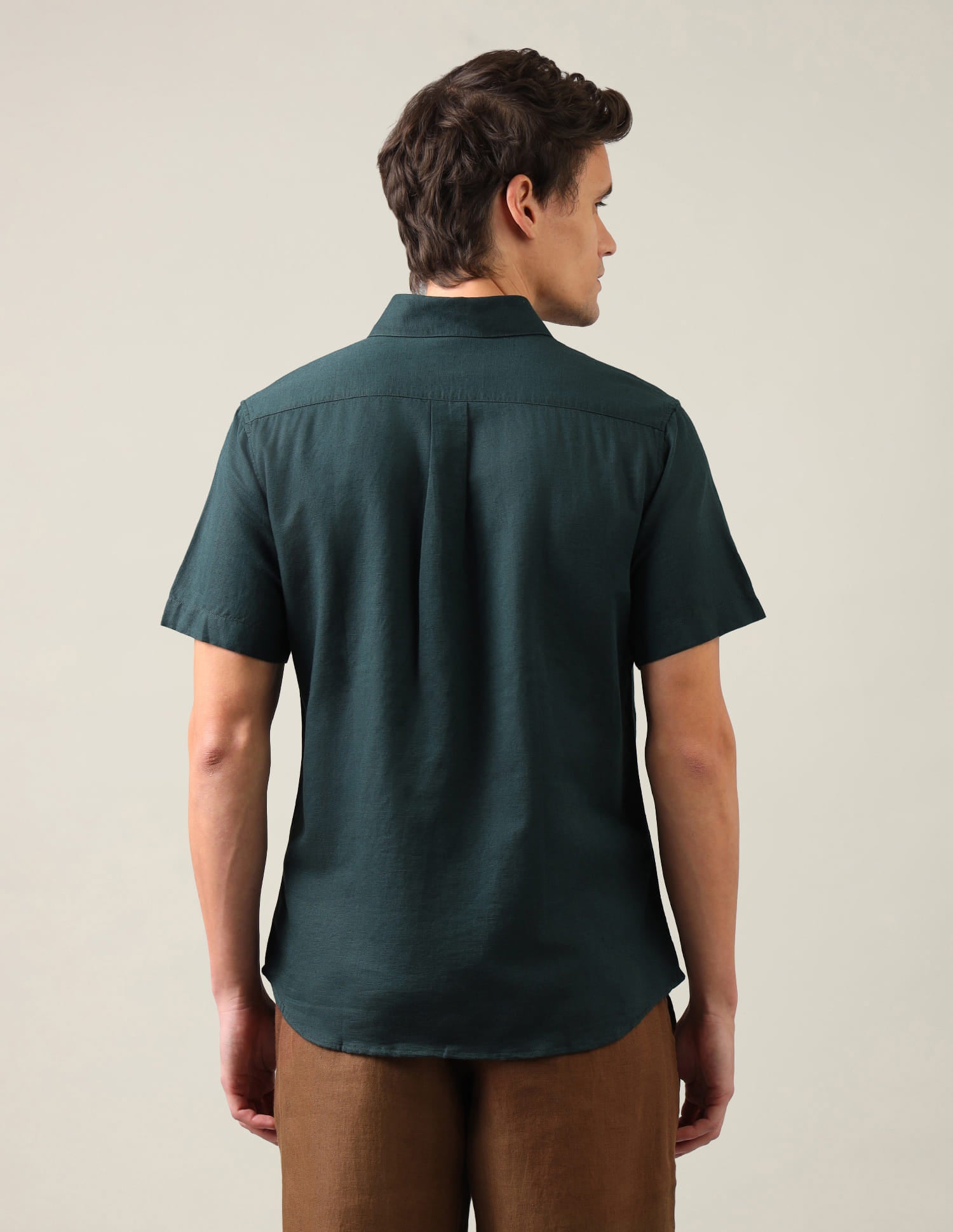 Tailored Fit Regular Shirt Blue - U.S. Polo Assn. India | Large